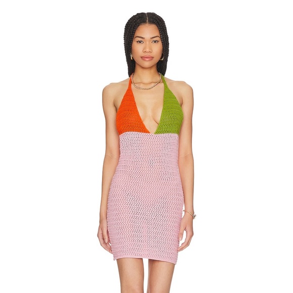 More to Come Kiki crochet mini dress - Picture 1 of 3